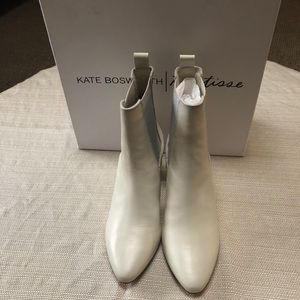 Kate Bosworth Matisse White Bootie